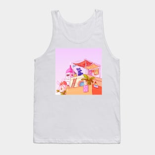 Village in a desert Tank Top